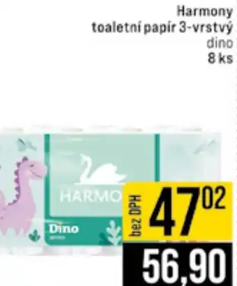 Jip Harmony toaletní papír 3-vrstvý nabídka