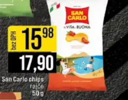 Jip San Carlo chips rajce nabídka