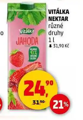 Penny Market VITÁLKA NEKTAR různé druhy, 1 l nabídka