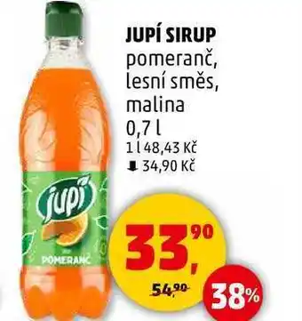 Penny Market JUPÍ SIRUP pomeranč, 0,7 l nabídka