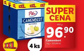 Lidl Camembert nabídka