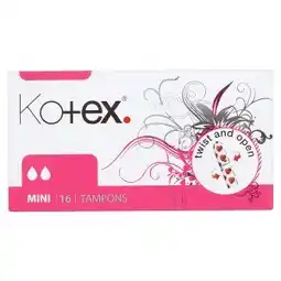 Penny Market Kotex Mini tampóny 16 ks nabídka