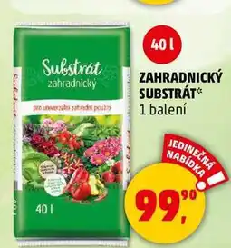 Penny Market ZAHRADNICKÝ SUBSTRÁT, 1 balení nabídka