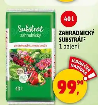 Penny Market ZAHRADNICKÝ SUBSTRÁT, 1 balení nabídka