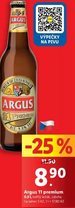 Lidl Argus 11 premium nabídka