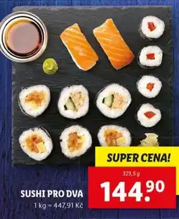 Lidl Sushi pro dva nabídka