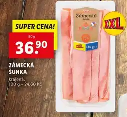 Lidl Zámecká šunka nabídka