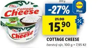 Lidl Cottage cheese nabídka