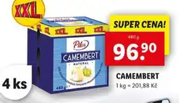 Lidl Camembert nabídka