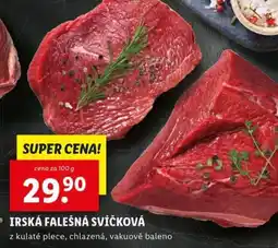 Lidl Irská falešná svíčková nabídka