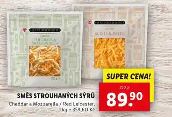 Lidl Směs strouhaných sýrů nabídka