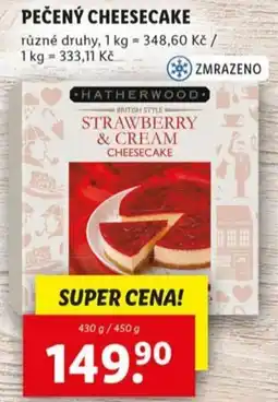 Lidl Pečený cheesecake nabídka