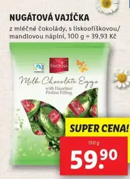 Lidl Nugátová vajíčka nabídka