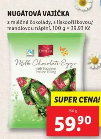 Lidl Nugátová vajíčka nabídka