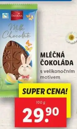 Lidl Mléčná čokoláda nabídka