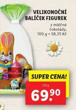 Lidl Velikonoční balíček figurek nabídka