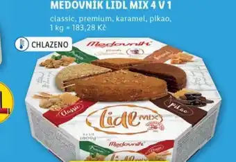 Lidl Medovník lidl mix 4 v1 nabídka