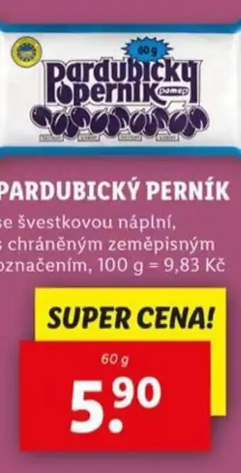 Lidl Pardubický perník nabídka