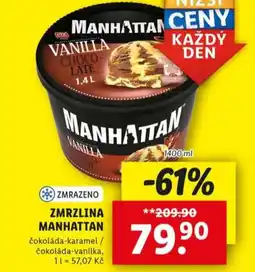 Lidl Zmrzlina manhattan nabídka