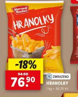 Lidl Hranolky nabídka