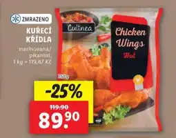 Lidl Kuřecí křídla nabídka