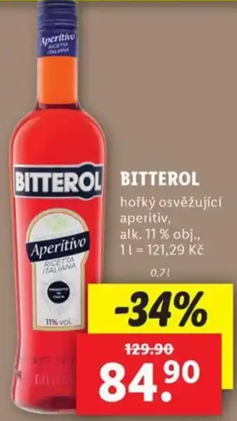 Lidl BITTEROL nabídka