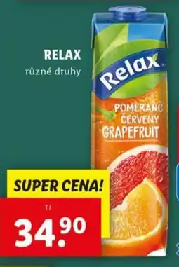 Lidl RELAX nabídka