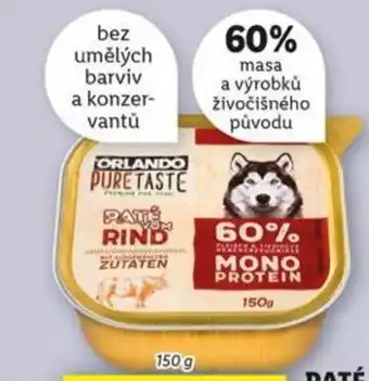 Lidl Paté pro psy nabídka