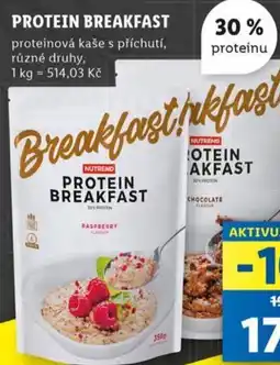 Lidl Protein breakfast nabídka