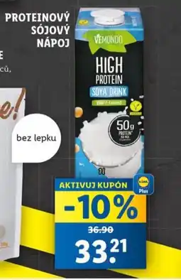 Lidl Proteinový sójový nápoj nabídka