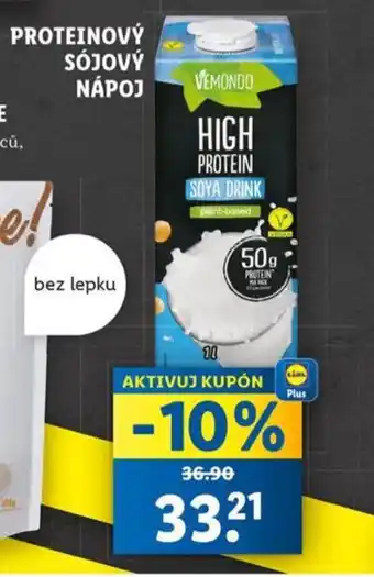 Lidl Proteinový sójový nápoj nabídka