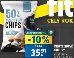 Lidl Proteinové chipsy nabídka