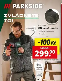 Lidl PARKSIDE Mikinová bunda nabídka