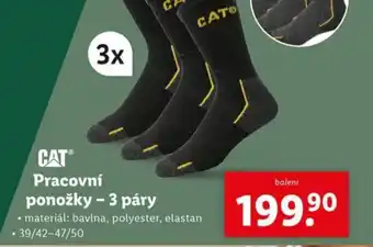 Lidl Pracovní ponožky - 3 páry nabídka