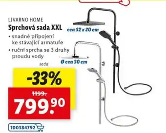 Lidl LIVARNO HOME Sprchová sada XXL nabídka