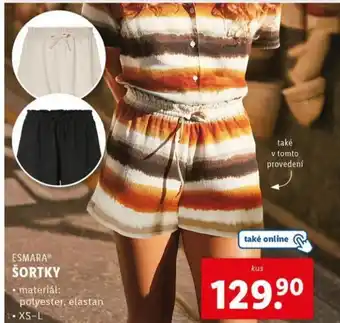 Lidl ESMARA® Šortky nabídka