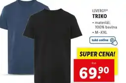 Lidl LIVERGYⓇ Triko nabídka