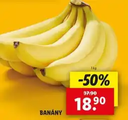 Lidl Banány nabídka