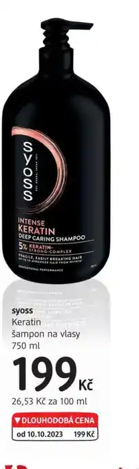 dm drogerie SYOSS Keratin nabídka