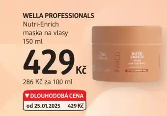 dm drogerie WELLA PROFESSIONALS Nutri-Enrich maska na vlasy nabídka