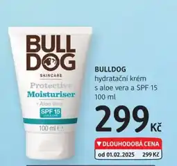 dm drogerie BULLDOG hydratační krém nabídka