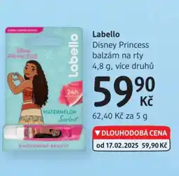 dm drogerie Labello Disney Princess balzám na rty nabídka