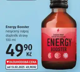 dm drogerie Energy Booster nesycený nápoj nabídka