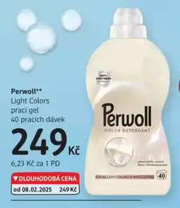 dm drogerie PERWOLL Light Colors prací gel nabídka