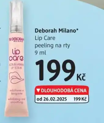 dm drogerie Deborah Milano Lip Care peeling na rty nabídka