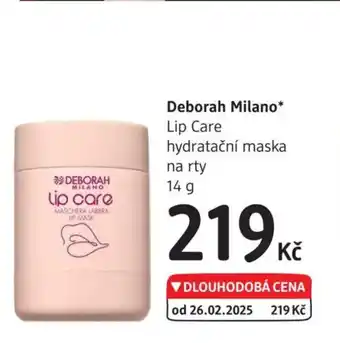 dm drogerie Deborah Milano Lip Care hydratační maska na rty nabídka