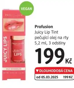 dm drogerie Profusion Juicy Lip Tint pečující olej na rty nabídka