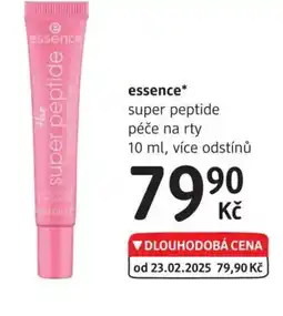 dm drogerie Essence super peptide péče na rty nabídka