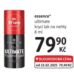 dm drogerie Essence ultimate krycí lak na nehty nabídka