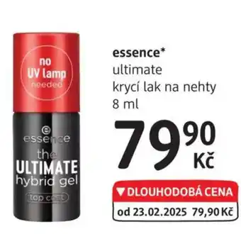 dm drogerie Essence ultimate krycí lak na nehty nabídka